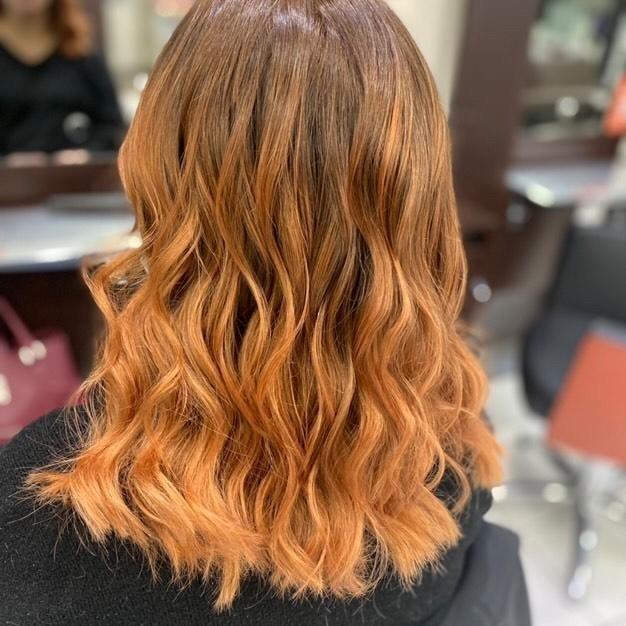 Cooper hair