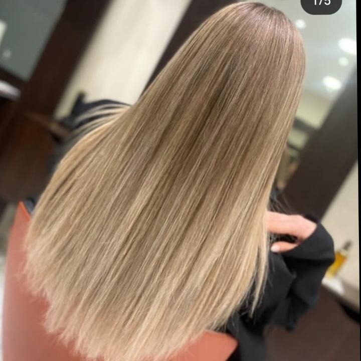 Blond hair
