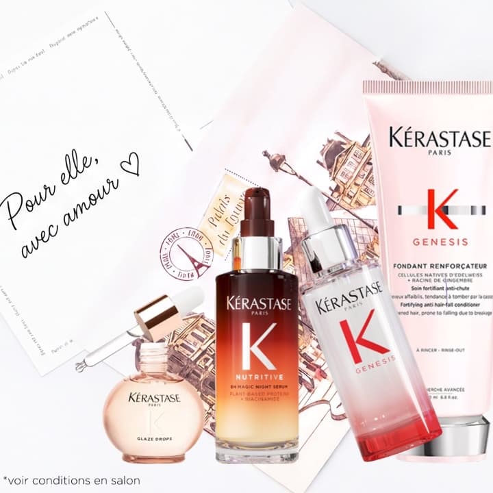 Fête des mères : dès 2 produits Kérastase achetés, le deuxième est à -50 % (sur une sélection d’articles)